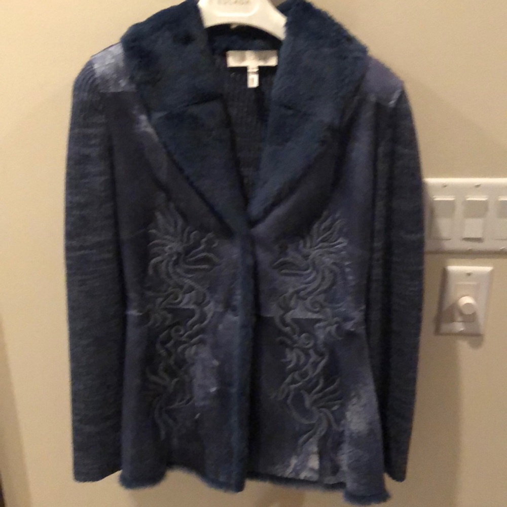 Blue Escada jacket